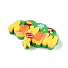 Christmas Opaque Resin Decoden Cabochons RESI-N039-114B-2