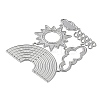 Weather Theme Carbon Steel Cutting Dies Stencils DIY-P076-10-3