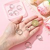 8Pcs 8 Styles Alloy Cuff Rings RJEW-CJ0001-02-4