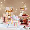 3-Tier Natural Wood Lollipop Display Risers ODIS-WH0030-56-6