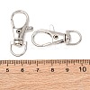 Alloy Swivel Lobster Claw Clasps E168-4
