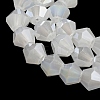 Imitation Jade Electroplate Glass Beads Strands EGLA-A039-J4mm-B06-3