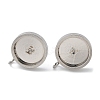 201 Stainless Steel Stud Earring STAS-C117-01A-P-1