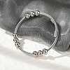 304 Stainless Steel Cuff Bangles for Women BJEW-Z087-11P-4