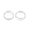 Tarnish Resistant 304 Stainless Steel Saw Cut Open Jump Rings X-STAS-G225-13P-01-3