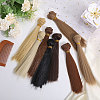 8Pcs 8 Colors PP Doll Wig Hair AJEW-GL0002-34B-4