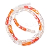 Electroplate Glass Beads Strands EGLA-D300-05-14-5