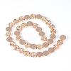 Electroplate Non-magnetic Synthetic Hematite Bead Strands G-Q465-06KC-2