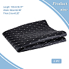 Rhombus Pattern PVC Leather Quilted Foam Backed Fabric FIND-WH0420-138-2