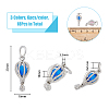 18Pcs 2 colors Alloy Pendants MPDL-DC0001-04-2