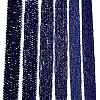 Electroplate Glass Beads Strands EGLA-A044-P8mm-A07-2