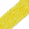 Electroplate Glass Beads Strands EGLA-A044-T6mm-A29-1