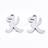 Non-Tarnish 201 Stainless Steel Charms X-STAS-T044-217P-K-1