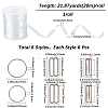 36Pcs 6 Styles Number 9-shaped Alloy Swimsuit Bra Tops FIND-GF0008-31D-2