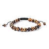 Adjustable Nylon Cord Braided Bead Bracelets BJEW-F308-55E-2
