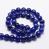 Dyed Natural Agate Faceted Round Beads Strands G-E320E-14mm-08-2