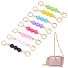   8Pcs 8 Colors Resin Bag Extender Chains FIND-PH0001-24-1
