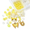 DIY Round Acrylic & Glass Beads Bracelets Jewelry Kits DIY-FS0006-29E-3