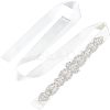 Crystal Rhinestone Wedding Dress Belt DIY-FG0002-48-1