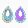 Ion Plating(IP) 304 Stainless Steel Filigree Big Pendants LS-X-STAS-S108-103-2