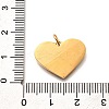 Pride 304 Stainless Steel Enamel Pendants STAS-B079-01G-16-2