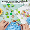 Leaf & Cactus Silicone Knitting Needle Point Protectors SIL-NB0001-38-3