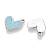 Rack Plating Alloy Enamel Charms ENAM-N056-343P-E-2