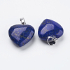 Natural Lapis Lazuli Pendants X-G-E434-05P-1