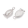 925 Sterling Silver Micro Pave Clear Cubic Zirconia Religion Pendants STER-N016-106P-2
