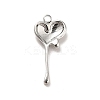 Non-Tarnish 304 Stainless Steel Pendants X-STAS-I197-023P-3