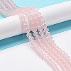 Transparent Glass Beads Strands LS-EGLA-A034-T4mm-MD22-3