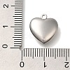 304 Stainless Steel Colorful Rhinestone Charms STAS-P371-065P-3