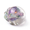 Natural Fluorite Skull Beads G-P490-02E-2