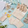 36Pcs Wooden Cabochons WOOD-FH0002-39-4