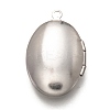 Non-Tarnish 316 Stainless Steel Locket Pendants LS-X-STAS-O135-05P-2