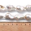 Natural Nucleated Pearl Beads Strands PEAR-B004-15K-02A-5