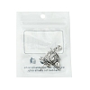10Pcs 201 Stainless Steel Stud Earring Findings with Hole EJEW-FS0001-14B-6