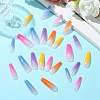 ABS Plastic Full Cover Press On False Nails DIY-CJC0006-14-4