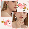 500Pcs Transparent Acrylic Charms TACR-SP0001-36A-6