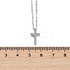 Non-Tarnish 304 Stainless Steel Pendant Necklaces X-NJEW-E141-42P-3