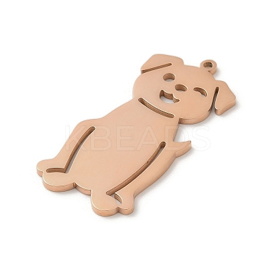 Ion Plating(IP) 304 Stainless Steel Pendants STAS-K270-13RG-1