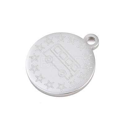304 Stainless Steel Pendants SA-CBAE30B-03B-P-1