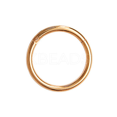 316L Surgical Stainless Steel Hoop Cartilage Earrings WGB51CA-74-1