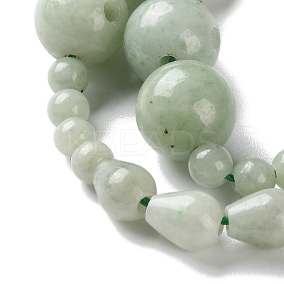 Natural Chinese Jade Beads Strands G-B138-A01-01-1