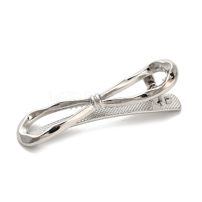 Alloy Alligator Hair Clips AJEW-A061-01D-P-1