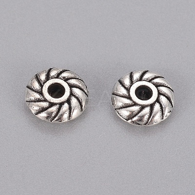 Tibetan Style Alloy Spacer Beads LS-LF10764Y-1