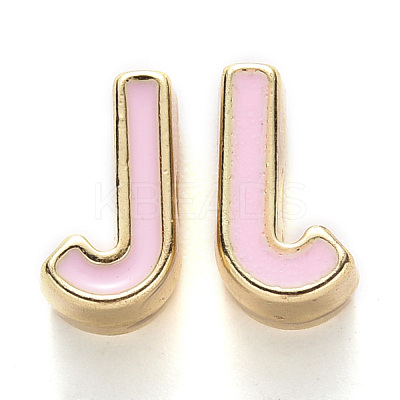 Rack Plating Alloy Enamel Beads ENAM-S122-033J-NR-1