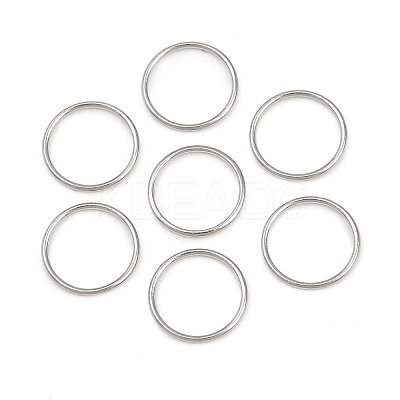 304 Stainless Steel Closed Jump Rings STAS-G393-06P-10-1