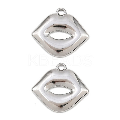 304 Stainless Steel Pendants STAS-L303-23P-1