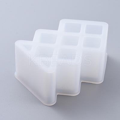 7 Compartments Lipstick Storage Box Silicone Molds DIY-D049-03-1